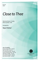 Close to Thee SATB choral sheet music cover